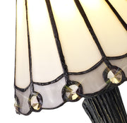 Idolite Wimbledon White/Grey/Clear/Black/Gold Table Lamp