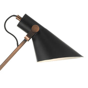 Dar Jack Task Table Lamp In Black And Antique Copper