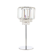 Laura Ashley LA3569659-Q Vienna Crystal And Polished Chrome 1 Light Table Lamp With Switch