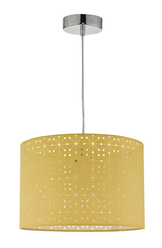 Dar Nydia NYD6526 Mustard Easy Fit Pendant