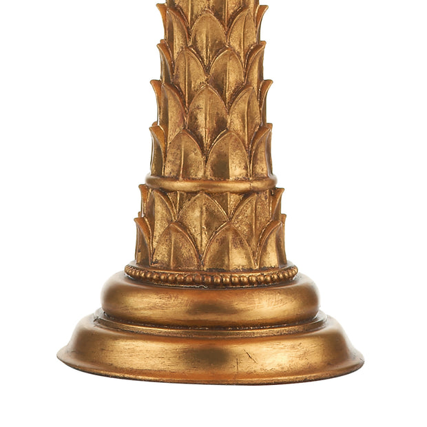 Dar Palm Gold Finish Table Lamp - Base Only