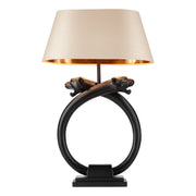 David Hunt Panther Table Lamp In Black - Base Only