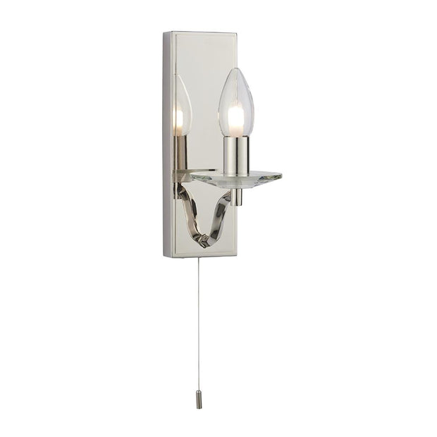 Thorlight Giana Polished Nickel Bathroom Wall Light - IP44