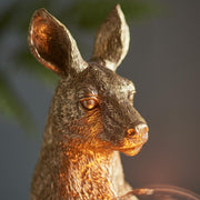 Thorlight Kiana Vintage Gold Kangaroo Table Lamp