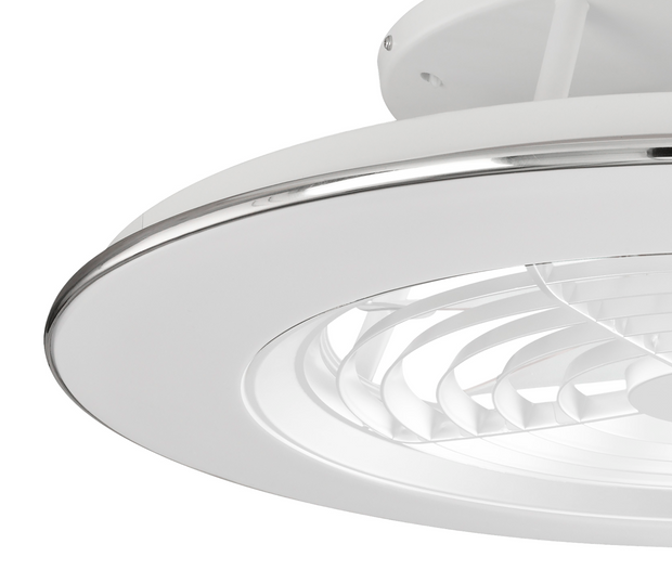 Mantra M6705 Alisio White Ceiling Fan Light C/W Remote Control