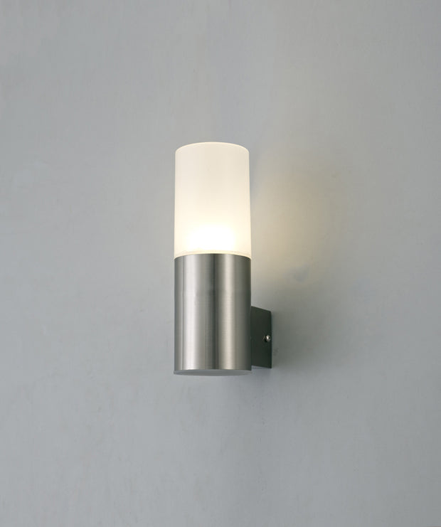 Deco Alpin D0261 Stainless Steel LED Single Exterior Wall Light - IP44 4000K