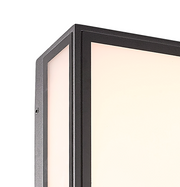 Mantra Bachelor Square LED Exterior Wall Light Dark Grey - 3000K, IP65