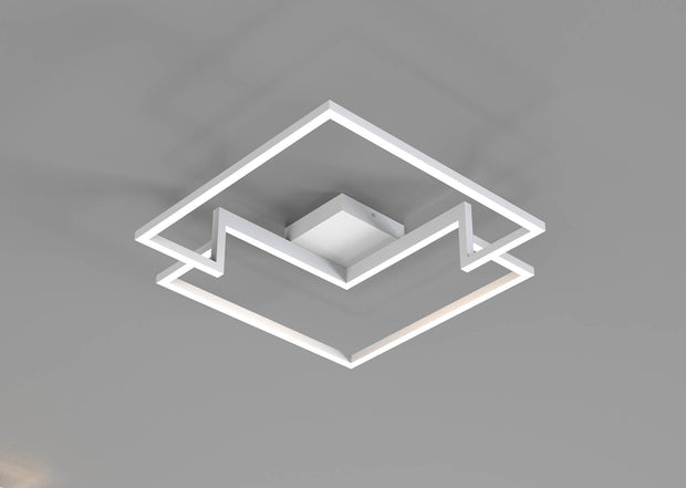 Mantra Boutique Flush LED Ceiling Light White - 3000K