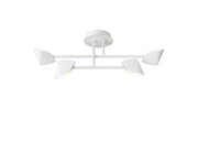 Mantra Capuccina Small LED 4 Light Semi-Flush Ceiling Light White - 3000K
