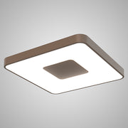 Mantra Coin Large Square LED Flush Ceiling Light Gold Complete With Remote Control - 2700K-5000K Tuneable