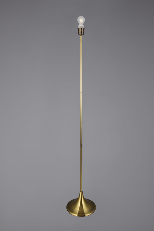 Deco Crowne D0352 Antique Brass Floor Lamp - Base Only