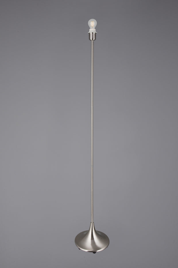 Deco Crowne D0353 Satin Nickel Floor Lamp - Base Only