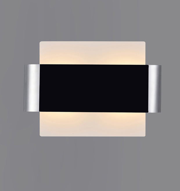 Deco Damo D0378 Polished Chrome 2 Light Wall Light