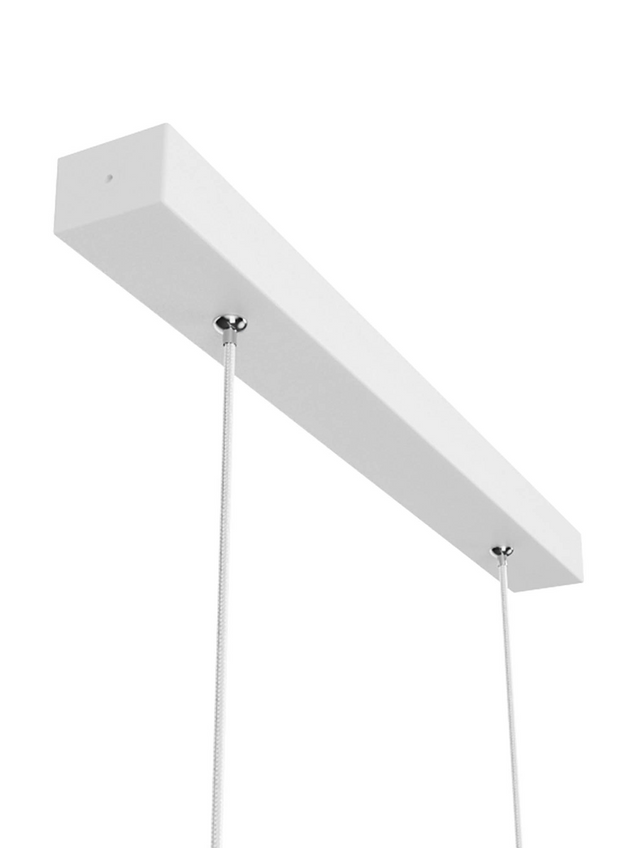 Mantra Hanok Slim LED Linear Bar Pendant White - 4000K