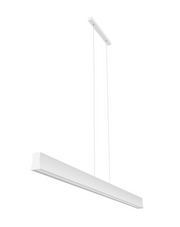 Mantra Hanok Slim LED Linear Bar Pendant White - 4000K