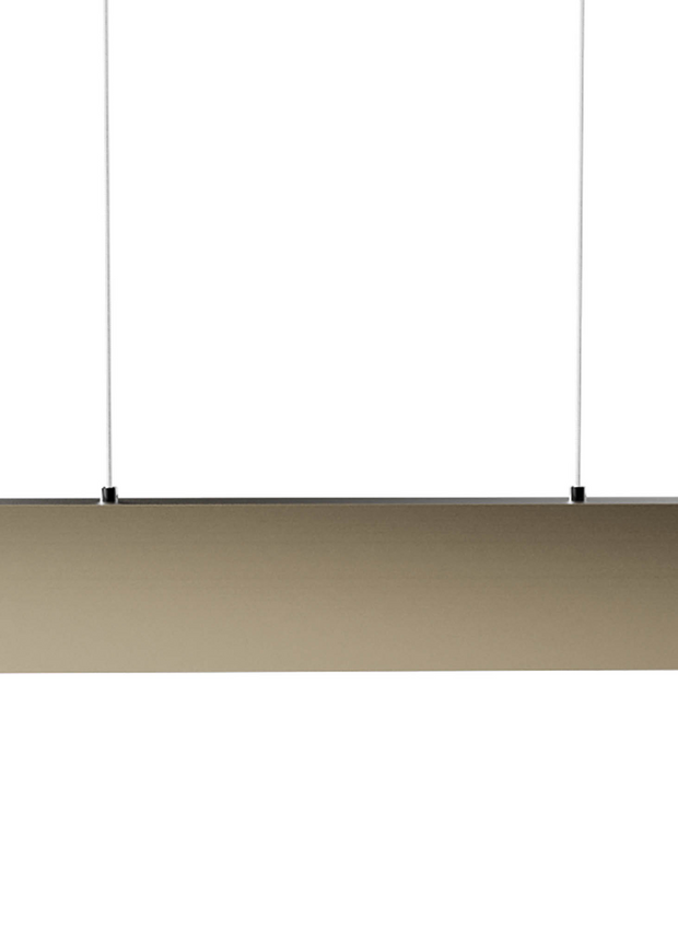 Mantra Hanok Slim LED Linear Bar Pendant Sand Brown - 3000K
