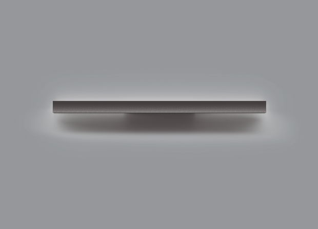 Mantra Hanok Slim LED Linear Wall Light Black Large - 3000K