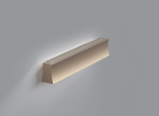 Mantra Hanok Slim LED Linear Wall Light Sand Brown Small - 3000K