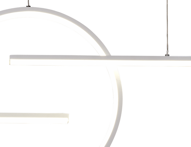 Mantra Kitesurf LED Linear Bar Pendant White - 3000K