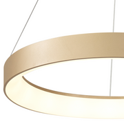 Mantra Niseko Small LED Ring Pendant Gold Complete With Remote Control - 3000K-6000K Tuneable
