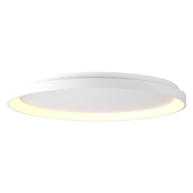 Mantra Niseko White Extra Large Round Flush LED Ceiling Light - 3000K