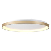 Mantra Niseko Gold Extra Large Round Flush LED Ceiling Light - 3000K
