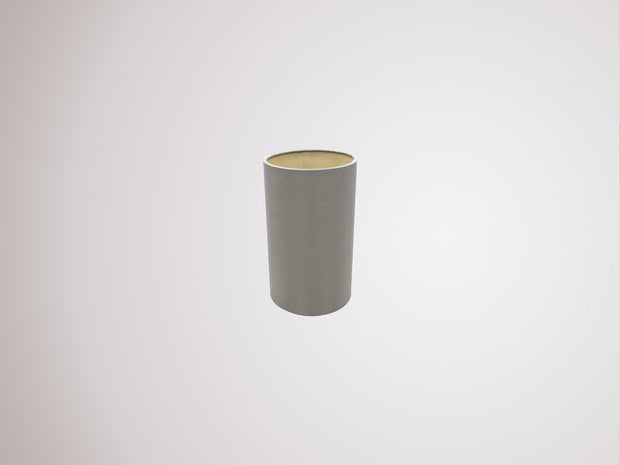 Deco Serena D0315 12cm Taupe Faux Silk Fabric Cylinder Shade With Halo Gold Inner