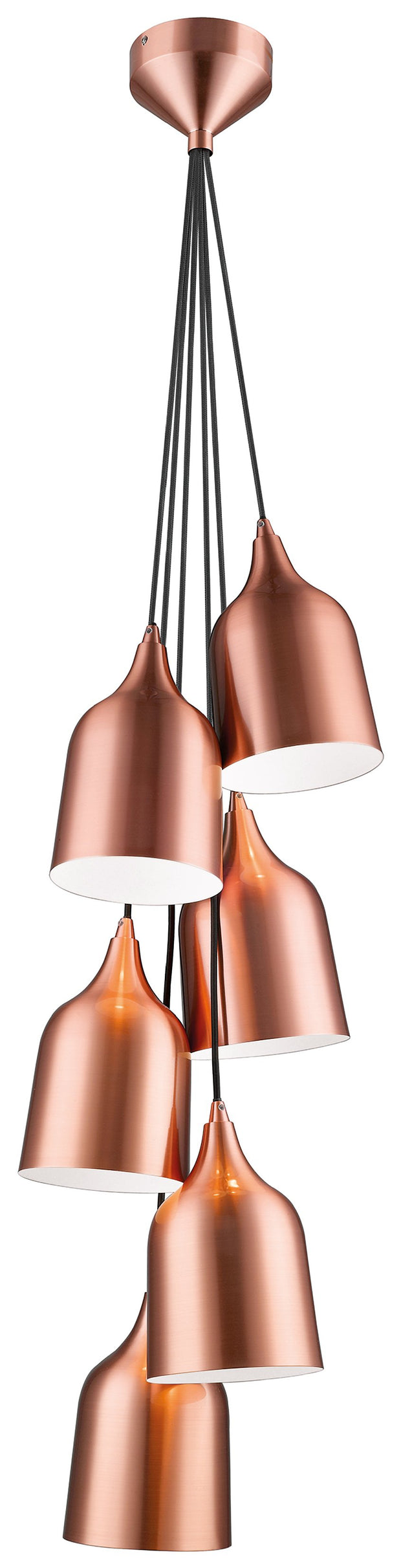 Stylish Lighting Ashbourne 6 Light Copper Pendant