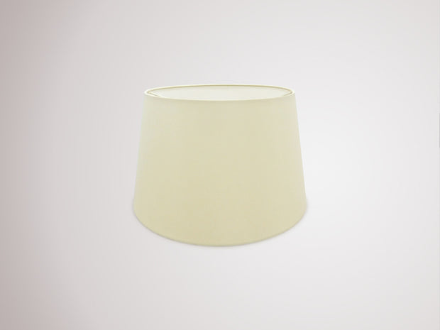 Deco Sutton D0298 35cm Ivory Pearl Faux Silk Fabric Shade With White Laminate Inner