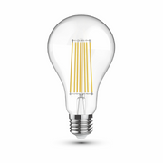 17W LED High Output GLS Light Bulb Clear Warm White - E27, 2700K, 2500 Lumen
